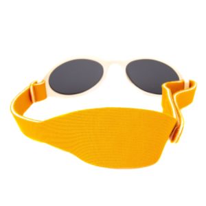 Baby Solo Sunglasses Pineapple Party Frame w/ Solid Black Lens