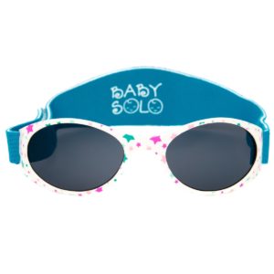 Baby Solo Sunglasses Twinkle Twinkle Frame w/ Solid Black Lens