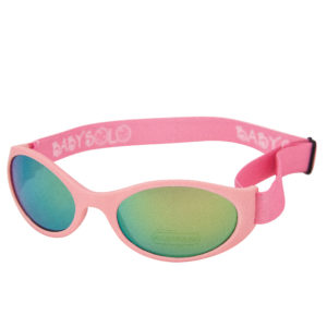 Baby Solo Original 2.0 Large Baby Sunglasses Matte Pink w: Pink Mirror 3