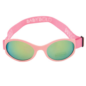 Baby Solo Original 2.0 Large Baby Sunglasses Matte Pink w: Pink Mirror